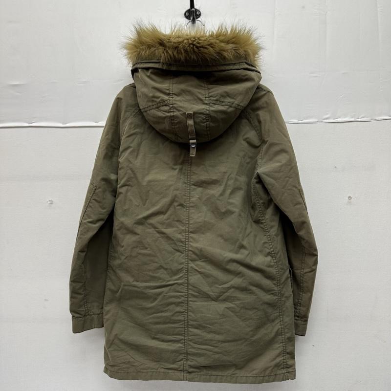 ジョンブル Johnbull コート コート一般 フード ファー モッズ コート 16271SHK M カーキオリーブ / カーキオリーブ / メンズ USED 古着 中古 50151050