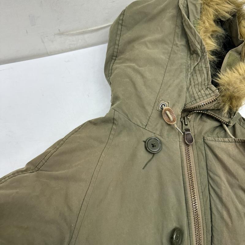 ジョンブル Johnbull コート コート一般 フード ファー モッズ コート 16271SHK M カーキオリーブ / カーキオリーブ / メンズ USED 古着 中古 50151050