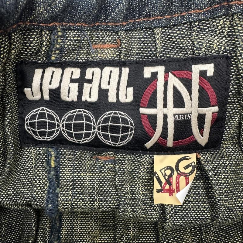 ジャンポールゴルチエ Jean Paul Gaultier スカート ひざ丈スカート 90s archive プリーツ デニム ラップ スカート 570-5.CSK.PJ M インディゴ / インディゴ / Indigo レディース USED 古着 中古 50151062