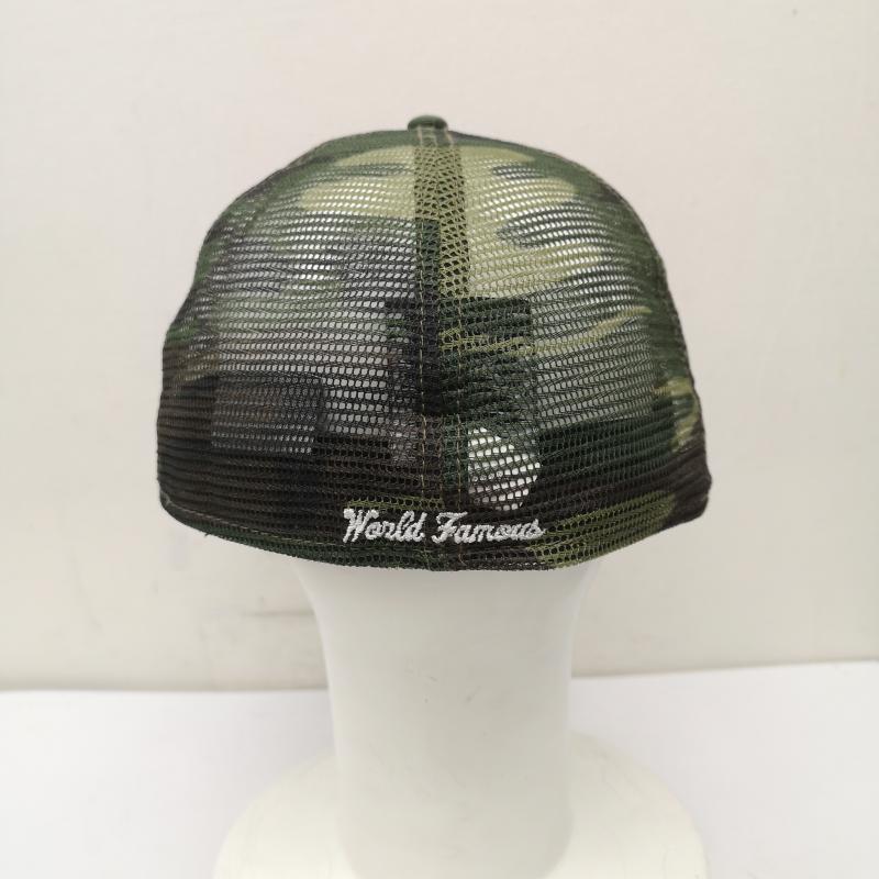 シュプリーム Supreme 帽子 キャップ 24SS Box Logo Mesh Back New Era Woodland Camo メッシュ キャップ 7 5/8 - カモフラージュ柄・迷彩 カーキオリーブ / カーキオリーブ / メンズ USED 古着 中古 50151087