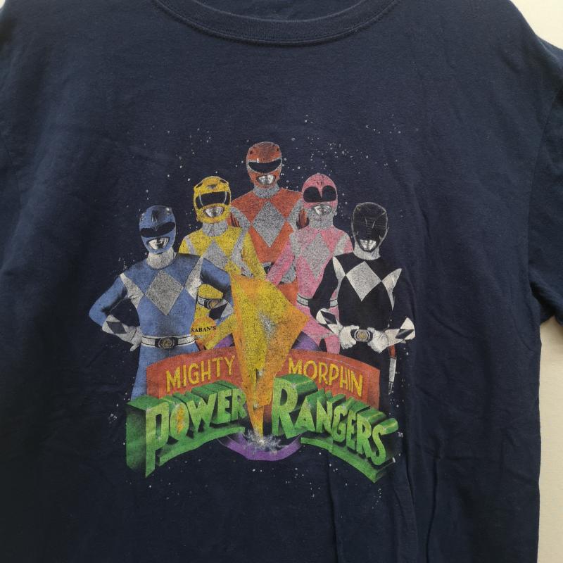古着 USED Tシャツ 半袖 90s アメリカ版 戦隊 シリーズ パワーレンジャー Tシャツ L 紺 / ネイビー / navy メンズ USED 古着 中古 50151096