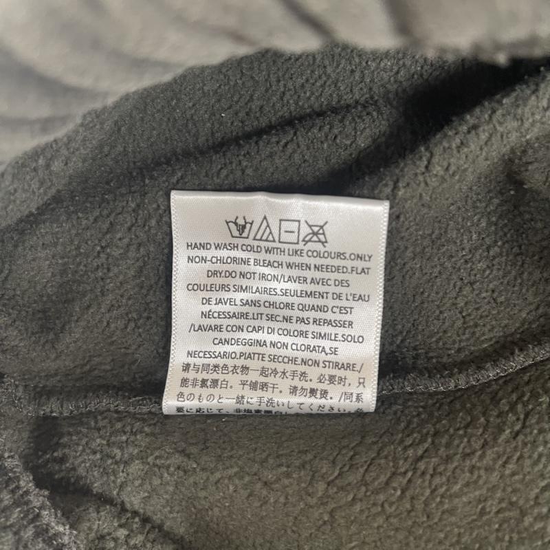 エッセンシャルズ ESSENTIALS パンツ ワークパンツ、ペインターパンツ Fear of God FOG フロント ワンポイント ラバー ロゴ スウェット パンツ XS カーキ / カーキ / khaki メンズ USED 古着 中古 50151103