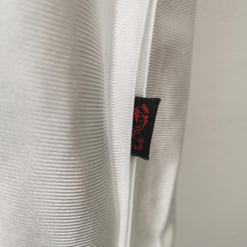 ドッグタウン DOGTOWN シャツ、ブラウス 半袖 黒龍 90s 00s ゲーム シャツ 白 / ホワイト / white X 黒 / ブラック / black メンズ USED 古着 中古 50151113
