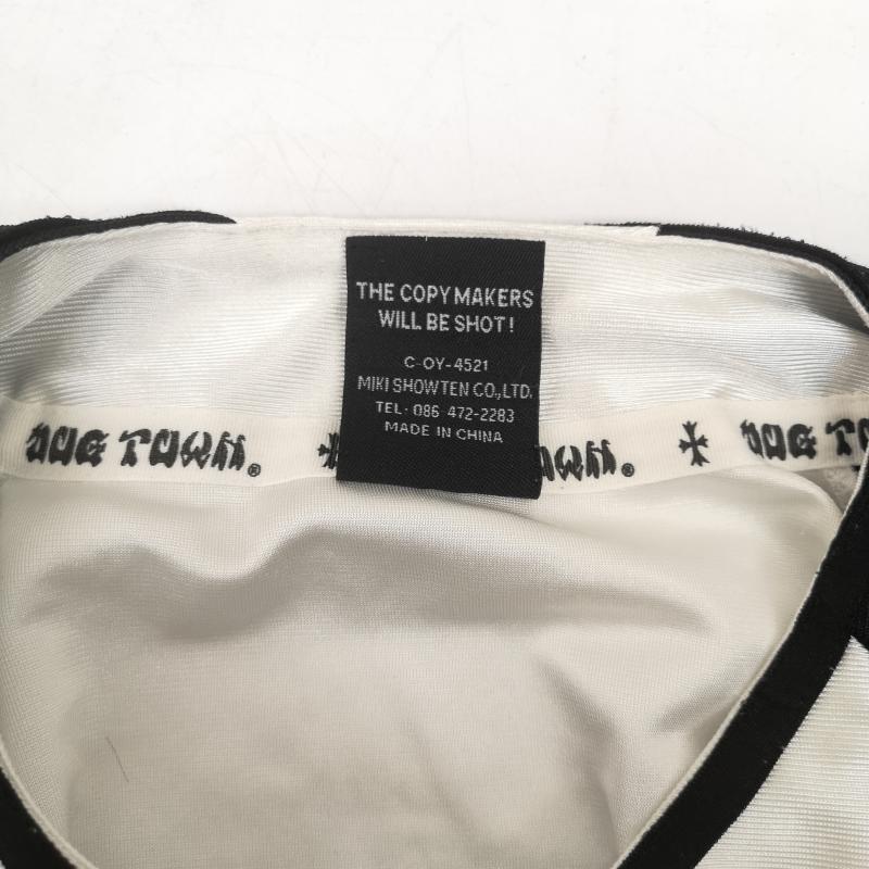 ドッグタウン DOGTOWN シャツ、ブラウス 半袖 黒龍 90s 00s ゲーム シャツ 白 / ホワイト / white X 黒 / ブラック / black メンズ USED 古着 中古 50151113