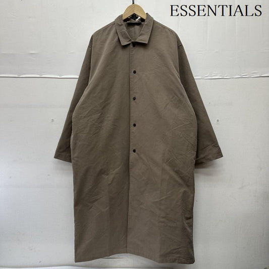 エッセンシャルズ ESSENTIALS コート コート一般 FEAR OF GOD ステンカラー コート S 茶 / ブラウン / brown メンズ USED 古着 中古 50151120