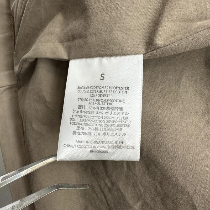 エッセンシャルズ ESSENTIALS コート コート一般 FEAR OF GOD ステンカラー コート S 茶 / ブラウン / brown メンズ USED 古着 中古 50151120