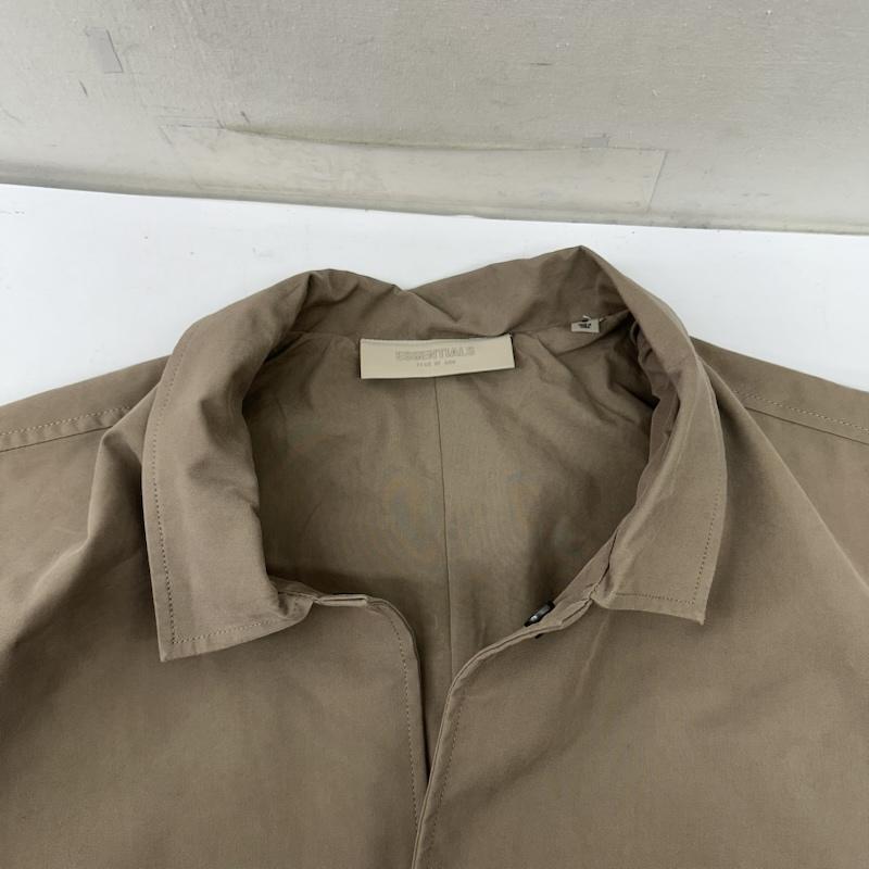 エッセンシャルズ ESSENTIALS コート コート一般 FEAR OF GOD ステンカラー コート S 茶 / ブラウン / brown メンズ USED 古着 中古 50151120