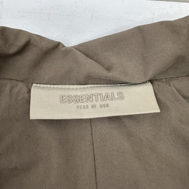 エッセンシャルズ ESSENTIALS コート コート一般 FEAR OF GOD ステンカラー コート S 茶 / ブラウン / brown メンズ USED 古着 中古 50151120