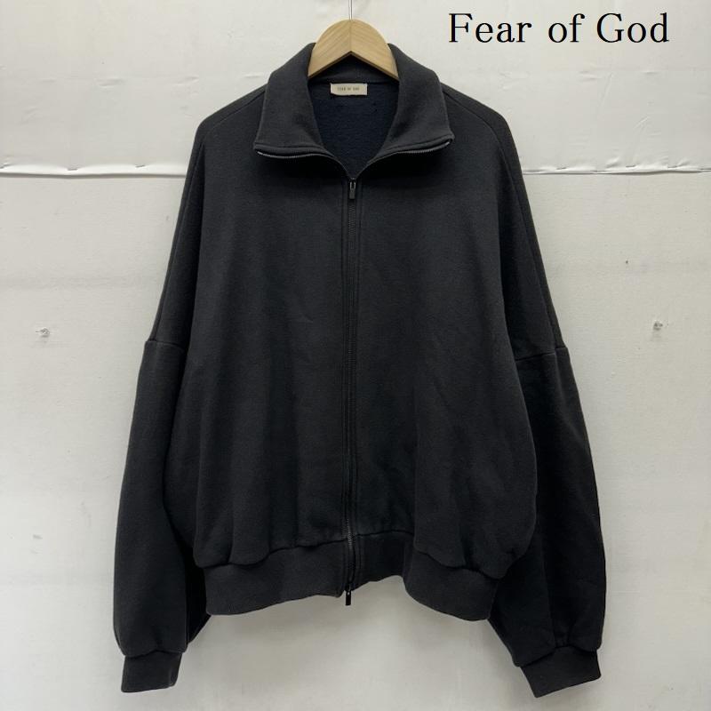 フィアーオブゴッド Fear of God ジャケット、上着 ジャンパー、ブルゾン コットン ウール ハイネック ダブル ジップ ジャケット M 黒 / ブラック / black メンズ USED 古着 中古 50151126