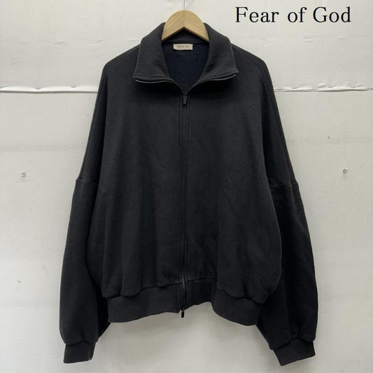 フィアーオブゴッド Fear of God ジャケット、上着 ジャンパー、ブルゾン コットン ウール ハイネック ダブル ジップ ジャケット M 黒 / ブラック / black メンズ USED 古着 中古 50151126