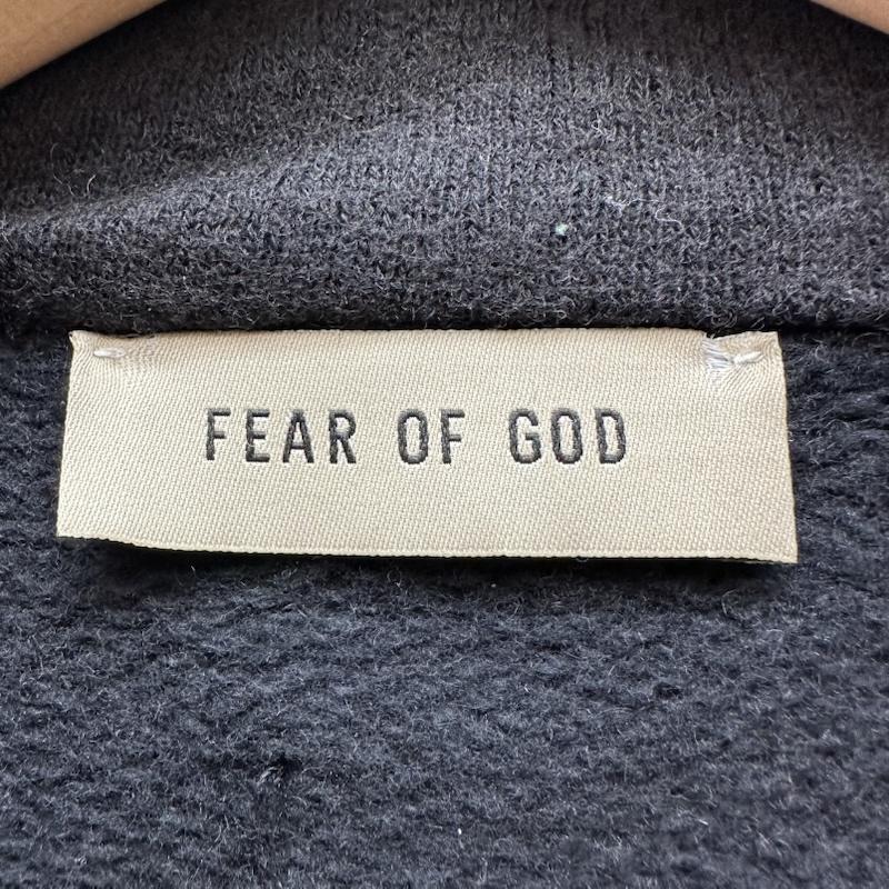 フィアーオブゴッド Fear of God ジャケット、上着 ジャンパー、ブルゾン コットン ウール ハイネック ダブル ジップ ジャケット M 黒 / ブラック / black メンズ USED 古着 中古 50151126