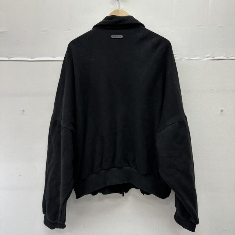 フィアーオブゴッド Fear of God ジャケット、上着 ジャンパー、ブルゾン コットン ウール ハイネック ダブル ジップ ジャケット M 黒 / ブラック / black メンズ USED 古着 中古 50151126