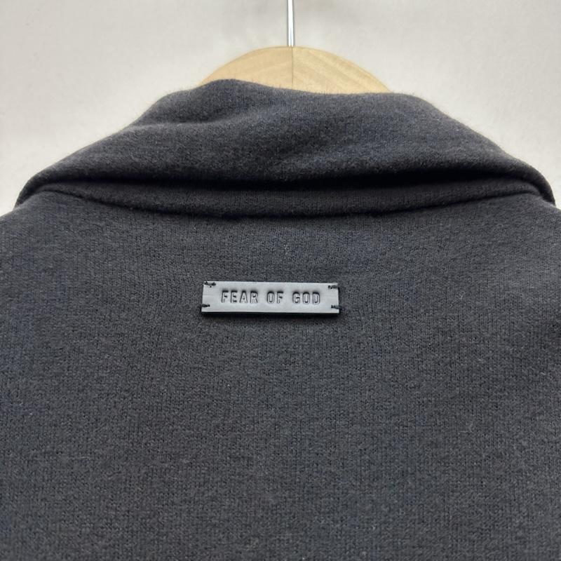 フィアーオブゴッド Fear of God ジャケット、上着 ジャンパー、ブルゾン コットン ウール ハイネック ダブル ジップ ジャケット M 黒 / ブラック / black メンズ USED 古着 中古 50151126