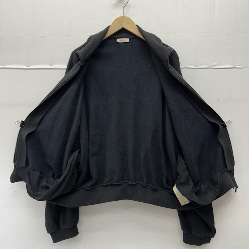 フィアーオブゴッド Fear of God ジャケット、上着 ジャンパー、ブルゾン コットン ウール ハイネック ダブル ジップ ジャケット M 黒 / ブラック / black メンズ USED 古着 中古 50151126
