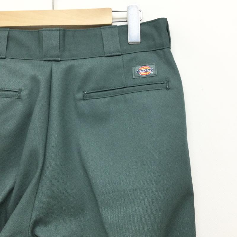 ディッキーズ Dickies パンツ ワークパンツ、ペインターパンツ ディッキーズ 874 dickies オリジナルフィット 32インチ 無地 緑 / グリーン / green メンズ USED 古着 中古 50151142
