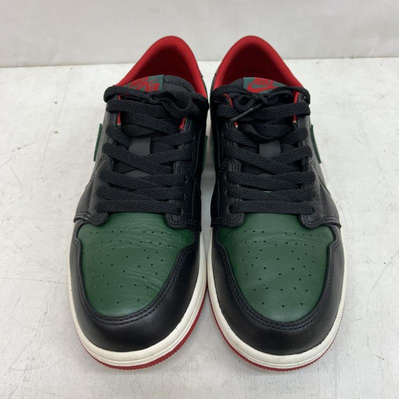ナイキ NIKE スニーカー スニーカー WMNS AIR JORDAN 1 RETRO LOW OG BLACK/GORGE GREEN 26.5cm メンズ USED 古着 中古 50151174