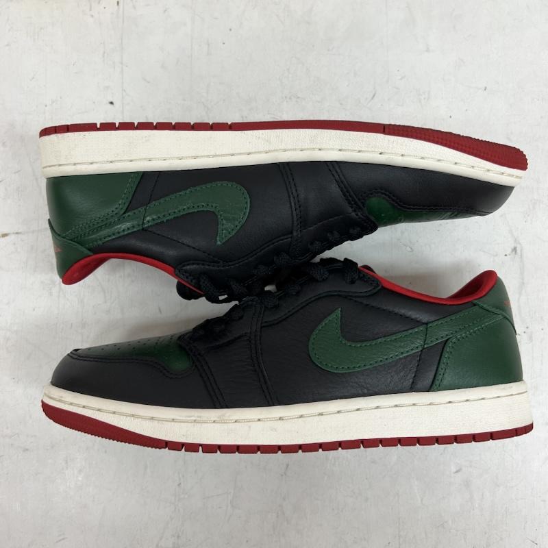ナイキ NIKE スニーカー スニーカー WMNS AIR JORDAN 1 RETRO LOW OG BLACK/GORGE GREEN 26.5cm メンズ USED 古着 中古 50151174