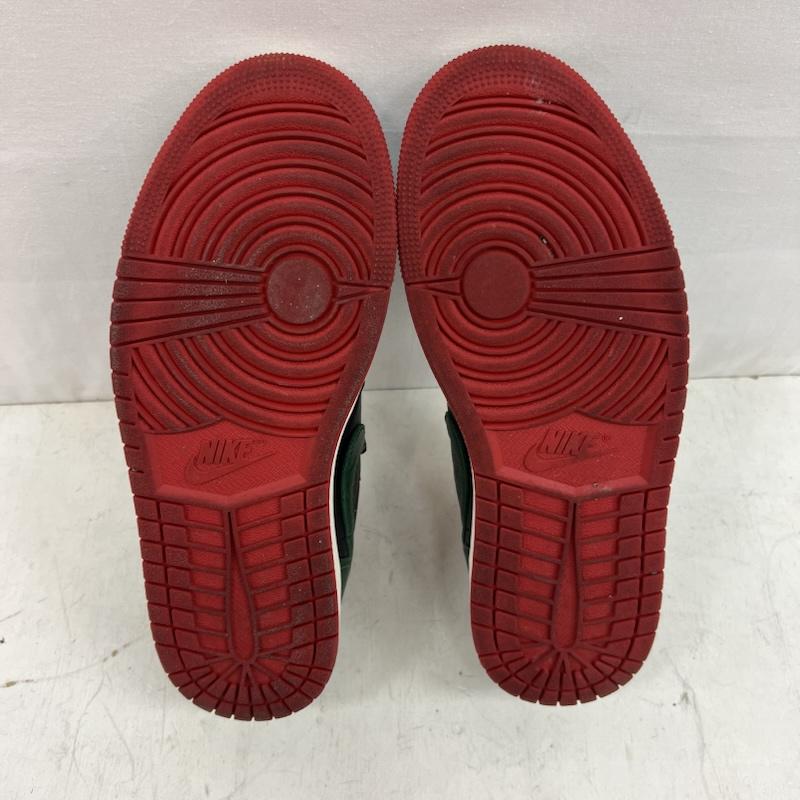 ナイキ NIKE スニーカー スニーカー WMNS AIR JORDAN 1 RETRO LOW OG BLACK/GORGE GREEN 26.5cm メンズ USED 古着 中古 50151174