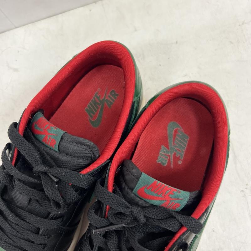 ナイキ NIKE スニーカー スニーカー WMNS AIR JORDAN 1 RETRO LOW OG BLACK/GORGE GREEN 26.5cm メンズ USED 古着 中古 50151174