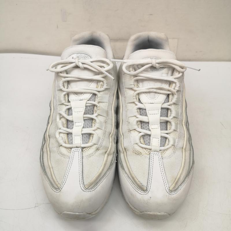 ナイキ NIKE スニーカー スニーカー AIR MAX 95 ESSENTIAL TRIPLE WHITE CT1268-100 エア マックス エッセンシャル 27.5cm 白 / ホワイト / white メンズ USED 古着 中古 50151187