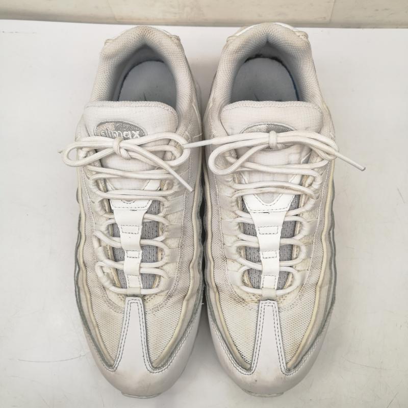 ナイキ NIKE スニーカー スニーカー AIR MAX 95 ESSENTIAL TRIPLE WHITE CT1268-100 エア マックス エッセンシャル 27.5cm 白 / ホワイト / white メンズ USED 古着 中古 50151187