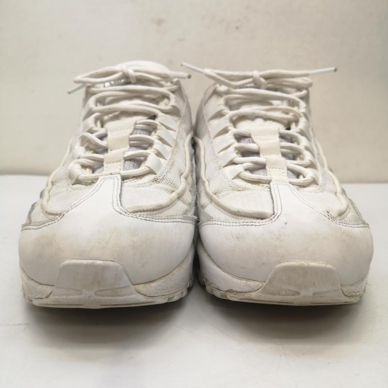 ナイキ NIKE スニーカー スニーカー AIR MAX 95 ESSENTIAL TRIPLE WHITE CT1268-100 エア マックス エッセンシャル 27.5cm 白 / ホワイト / white メンズ USED 古着 中古 50151187