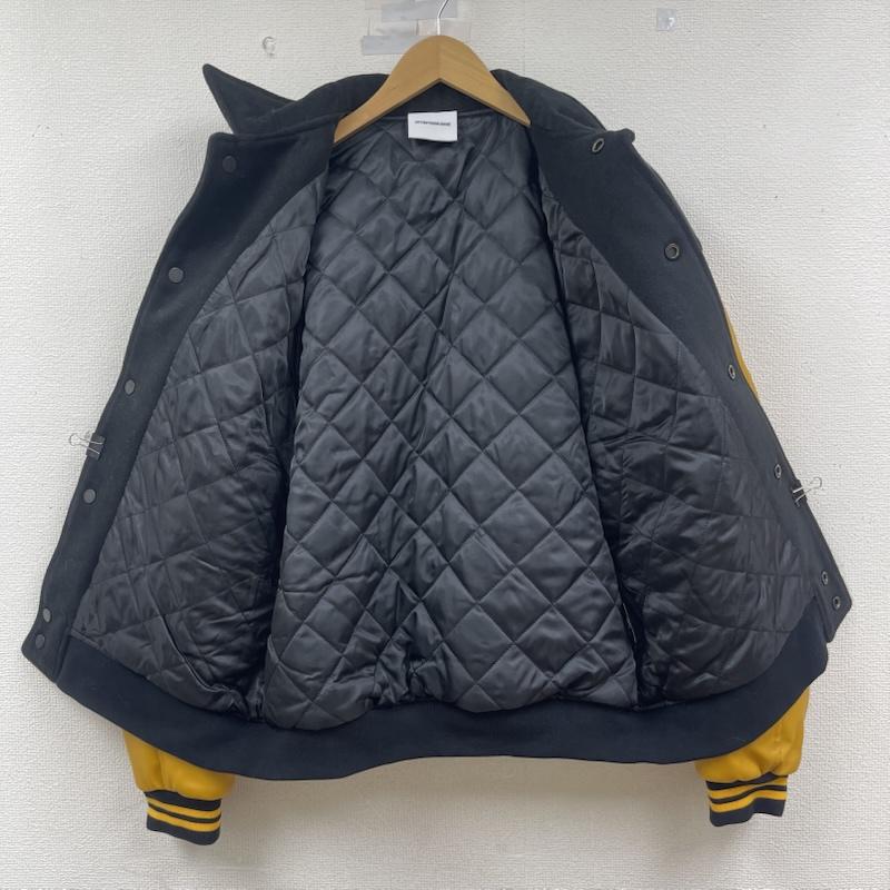古着 USED ジャケット、上着 ライダース ANTIDOTE アンチドート レザースリーブ ウール スタジャン M 黒 / ブラック / black メンズ USED 古着 中古 50151190