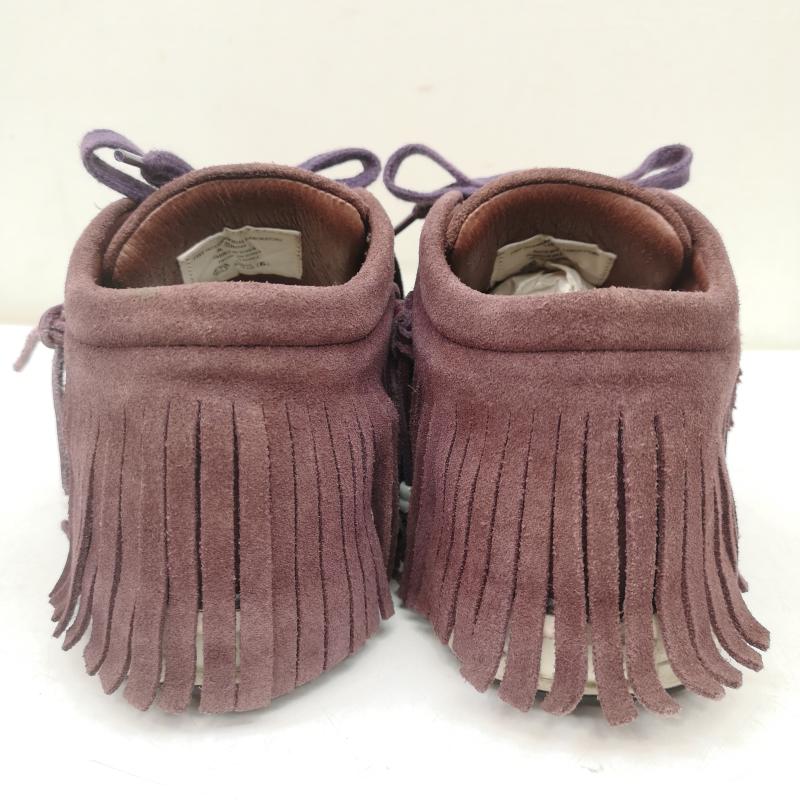 ビズビム VISVIM スニーカー スニーカー CABANE de ZUCCa フリンジ スエード スニーカー 24.0cm 紫 / パープル / purple レディース USED 古着 中古 50151206