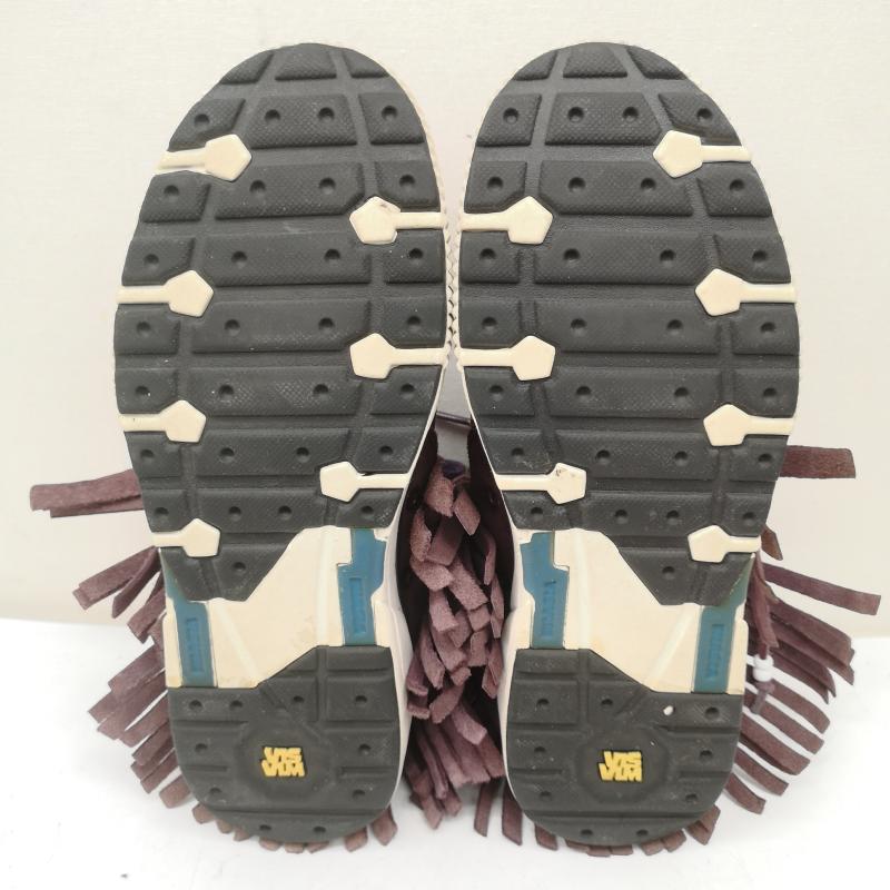 ビズビム VISVIM スニーカー スニーカー CABANE de ZUCCa フリンジ スエード スニーカー 24.0cm 紫 / パープル / purple レディース USED 古着 中古 50151206