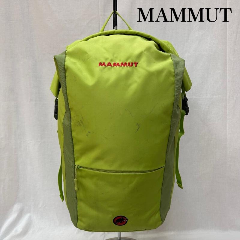 マムート Mammut リュックサック、デイパック リュックサック、デイバッグ 2510-01960 Neon Element 30 ライムグリーン アウトドア ユニセックス - ロゴ、文字 薄緑 / ライトグリーン / メンズ USED 古着 中古 50151211