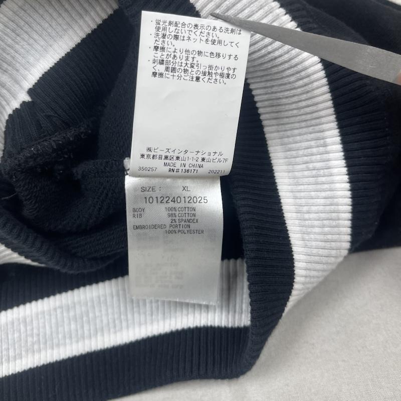 エクストララージ XLARGE トレーナー 長袖 22AW マウンテン ロゴ クルー ネック スウェット コットン スウェット 101224012025 XL 黒 / ブラック / black メンズ USED 古着 中古 50151259