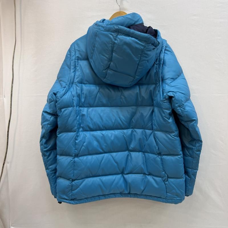 トミーヒルフィガー TOMMY HILFIGER ジャケット、上着 ダウンジャケット フード 袖 取り外し可能 ダウンジャケット XL 水色 / ライトブルー / メンズ USED 古着 中古 50151271