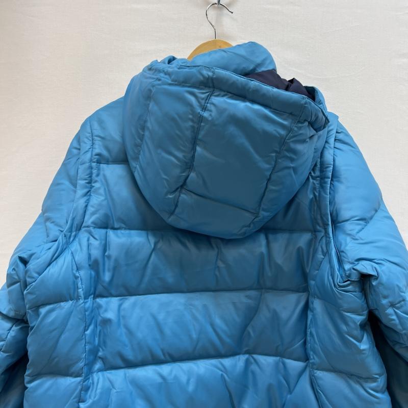 トミーヒルフィガー TOMMY HILFIGER ジャケット、上着 ダウンジャケット フード 袖 取り外し可能 ダウンジャケット XL 水色 / ライトブルー / メンズ USED 古着 中古 50151271