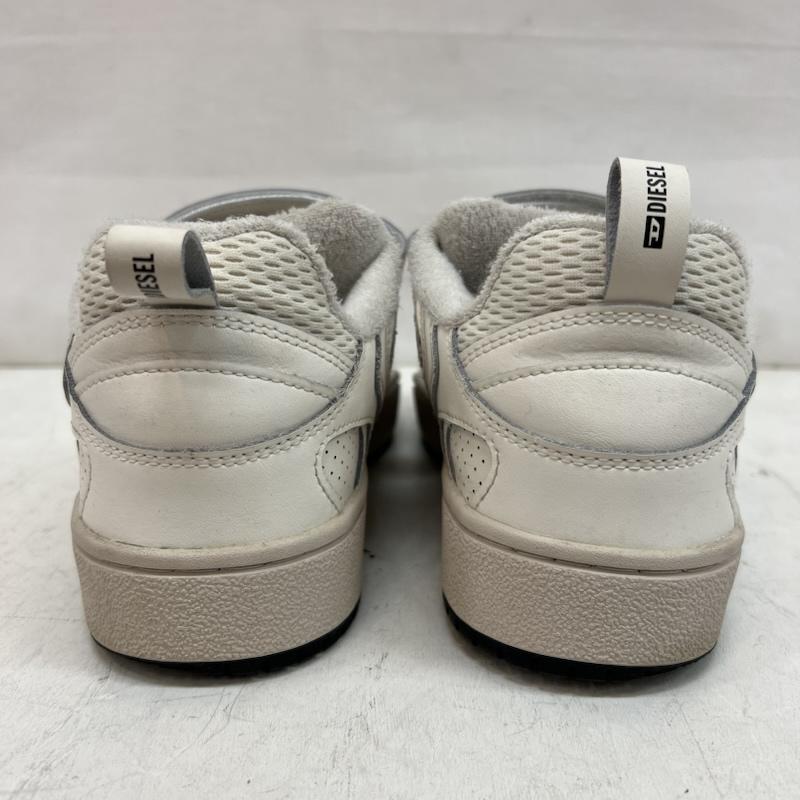 ディーゼル DIESEL スニーカー スニーカー S-UKIYO SKT レザー ベルクロ ローカットスニーカー 26.5cm 白 / ホワイト / white メンズ USED 古着 中古 50151286