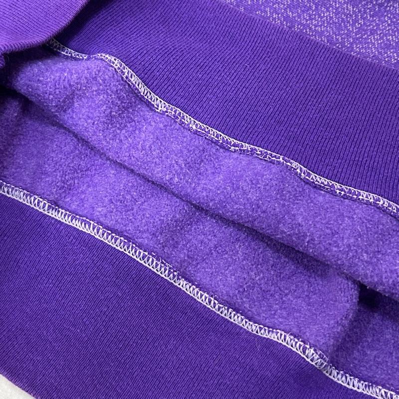 チャンピオン Champion トレーナー 長袖 00s エルサルバドル製 PREMIUMREVERSEWEAVE プレミアムリバースウィーブ スウェット パープル Mサイズ M ロゴ、文字 X 刺繍 紫 / パープル / purple メンズ USED 古着 中古 50151294