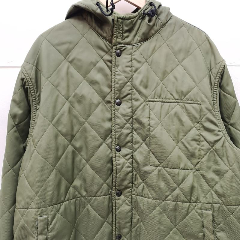 ポロスポーツラルフローレン POLOSPORT ジャケット、上着 ジャンパー、ブルゾン 90s オールド キルティング ジャケット L オリーブグリーン / オリーブグリーン / メンズ USED 古着 中古 50151297