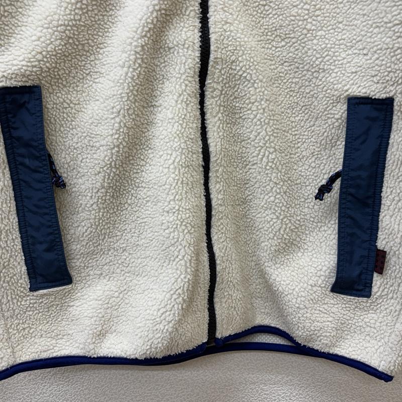 ウールリッチ WOOLRICH ジャケット、上着 ジャンパー、ブルゾン 90年代 ビンテージ 日本製 アシックス期 フリース ボア ジャケット 90s VINTAGE S 白 / ホワイト / white メンズ USED 古着 中古 50151317