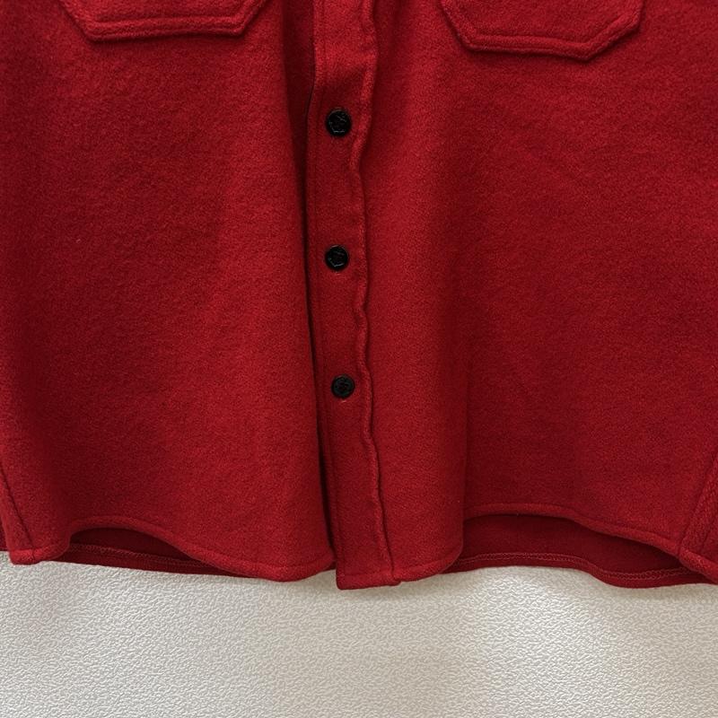 メルトン MELTON ジャケット、上着 ジャンパー、ブルゾン 80年代 ビンテージ USA製 CPO ウール シャツ ジャケット 80s VINTAGE M 赤 / レッド / red メンズ USED 古着 中古 50151319