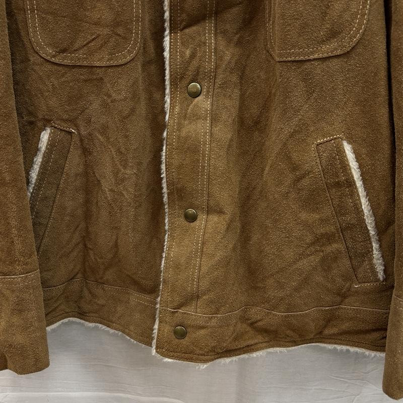 ジェーシーペニー JCPENNEY ジャケット、上着 レザージャケット 70年代 ビンテージ メキシコ製 スエードレザー 裏ボア ランチ ジャケット 70s VINTAGE 46 メンズ USED 古着 中古 50151325