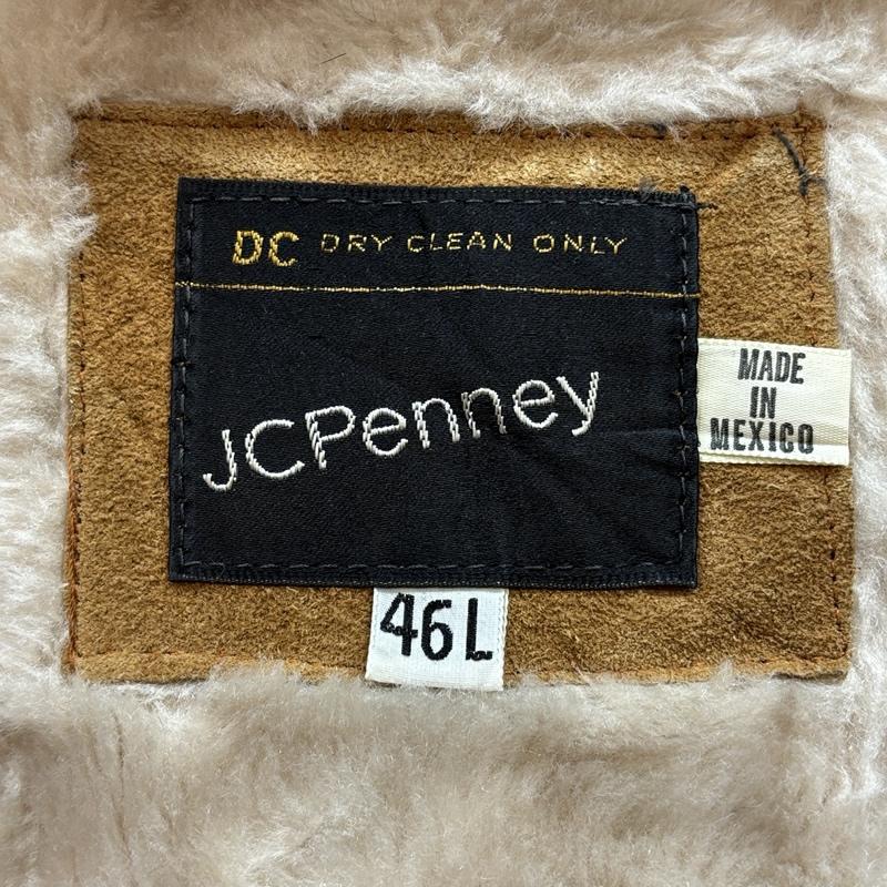 ジェーシーペニー JCPENNEY ジャケット、上着 レザージャケット 70年代 ビンテージ メキシコ製 スエードレザー 裏ボア ランチ ジャケット 70s VINTAGE 46 メンズ USED 古着 中古 50151325
