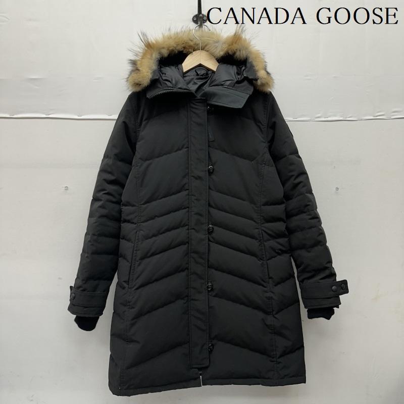 カナダグース CANADA GOOSE ジャケット、上着 ダウンジャケット BLACK LABEL LORETTE ロレッタ フード ファー ダウン コート 2090LB L 黒 / ブラック / black レディース USED 古着 中古 50151339