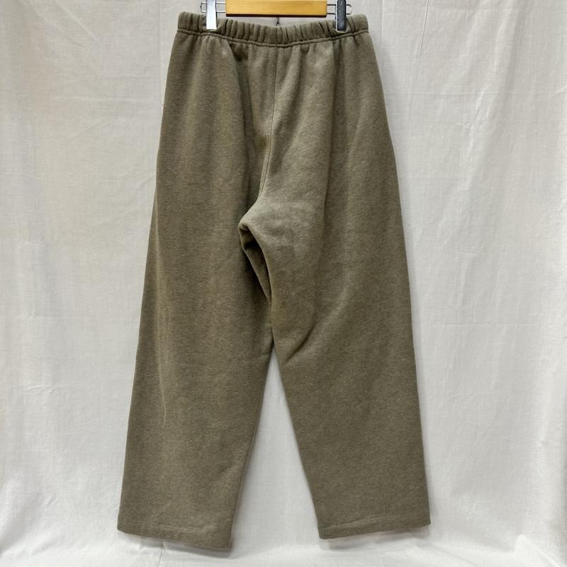 フィアーオブゴッド Fear of God ボトムス ボトムス ESSENTIALS エッセンシャルズ Fleece Relaxed Sweatpant コアフリースワイドパンツ ゴムラベル ヘザーグレー S ロゴ、文字 X プリント 灰 / グレー / gray メンズ USED 古着 中古 50151343