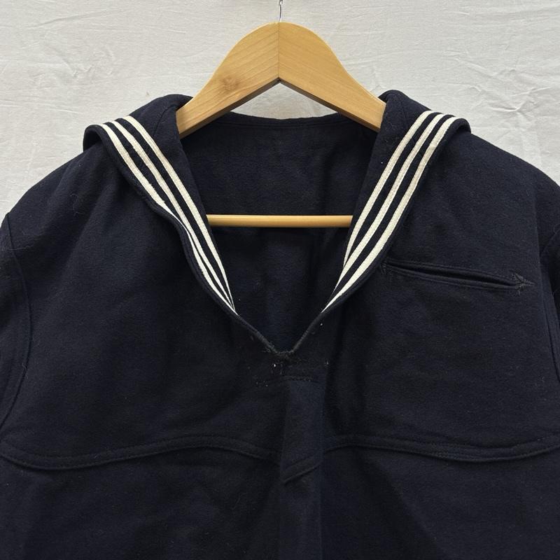 古着 USED ジャケット、上着 ジャンパー、ブルゾン US NAVY 60-70年代 ビンテージ ウール セーラーカラー プルオーバー ジャケット 60s 70s VINTAGE 38 紺 / ネイビー / navy メンズ USED 古着 中古 50151346