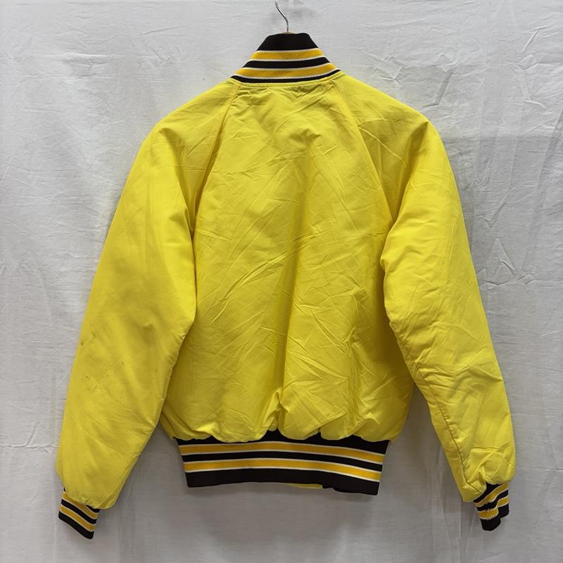 古着 USED ジャケット、上着 ジャンパー、ブルゾン EAGLE ATHLETIC 90年代 ビンテージ USA製 中綿 ナイロン スタジャン 90s VINTAGE S 黄 / イエロー / yellow メンズ USED 古着 中古 50151359