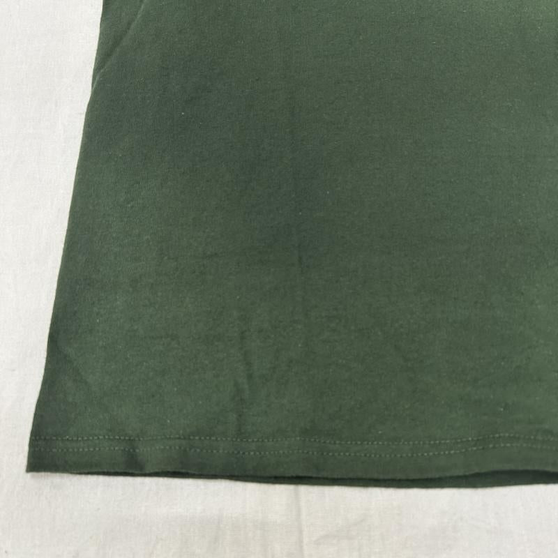 ジーディーシー GDC Tシャツ 半袖 kinski live forever ラメプリント半袖Tシャツ GD106 グリーン L ロゴ、文字 緑 / グリーン / green メンズ USED 古着 中古 50151360