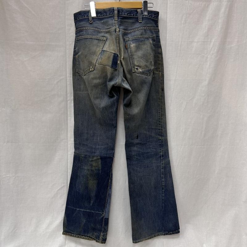 リーバイス Levi s パンツ デニム、ジーンズ デニムパンツ オレンジタブ ボタン裏8 70S TALON42 - 無地 青 / ブルー / blue メンズ USED 古着 中古 50151370