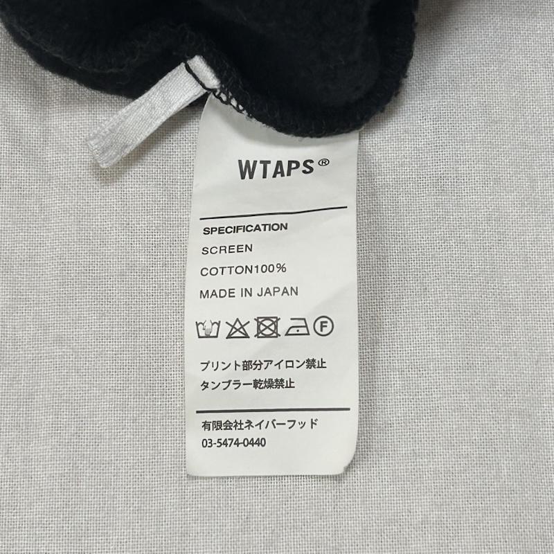 ダブルタップス WTAPS パーカー 長袖 ヘビプリント 長袖プルオーバーパーカー SNAKE ブラック 裏起毛 5 プリント 黒 / ブラック / black メンズ USED 古着 中古 50151374