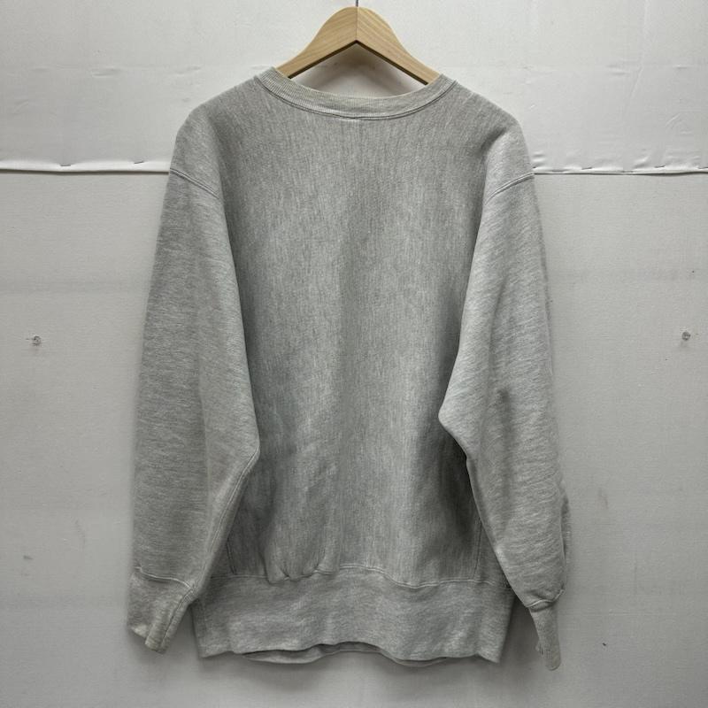 チャンピオン Champion トレーナー 長袖 90s ドリームチーム USA製 刺繍タグ BASKETBALL リバースウィーブ スウェット L 灰 / グレー / gray メンズ USED 古着 中古 50151385