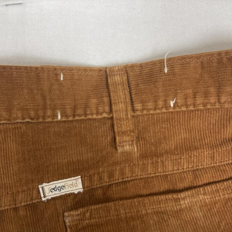 古着 USED パンツ ワークパンツ、ペインターパンツ セジフイールド Sedgefield 70s USA製 コーデュロイ ワイド フレア パンツ 40 茶 / ブラウン / brown メンズ USED 古着 中古 50151409