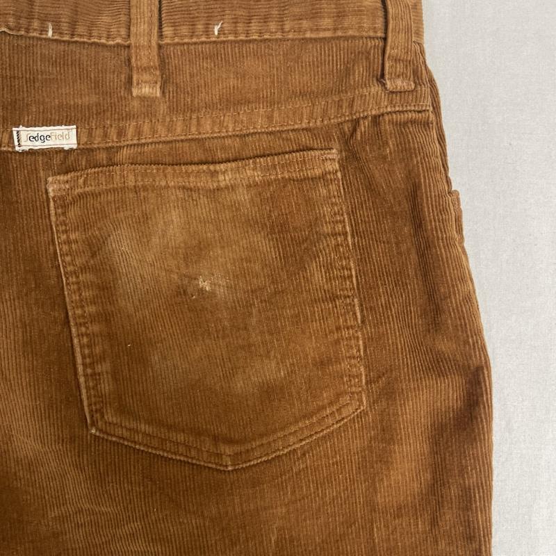 古着 USED パンツ ワークパンツ、ペインターパンツ セジフイールド Sedgefield 70s USA製 コーデュロイ ワイド フレア パンツ 40 茶 / ブラウン / brown メンズ USED 古着 中古 50151409